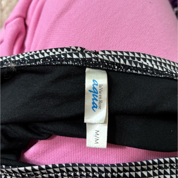 LaVie En Rose checkered bikini bottoms size medium - Picture 2 of 3